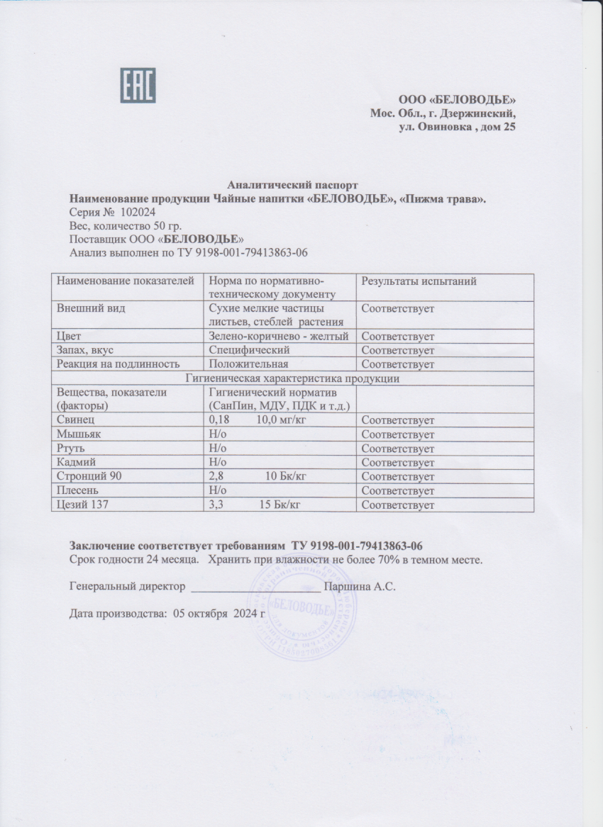 Паспорт №102024